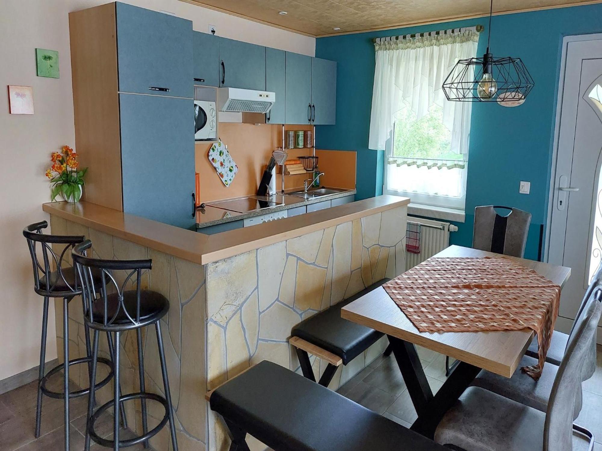 Roomy Apartment In Lichtenhain With Pond Kültér fotó