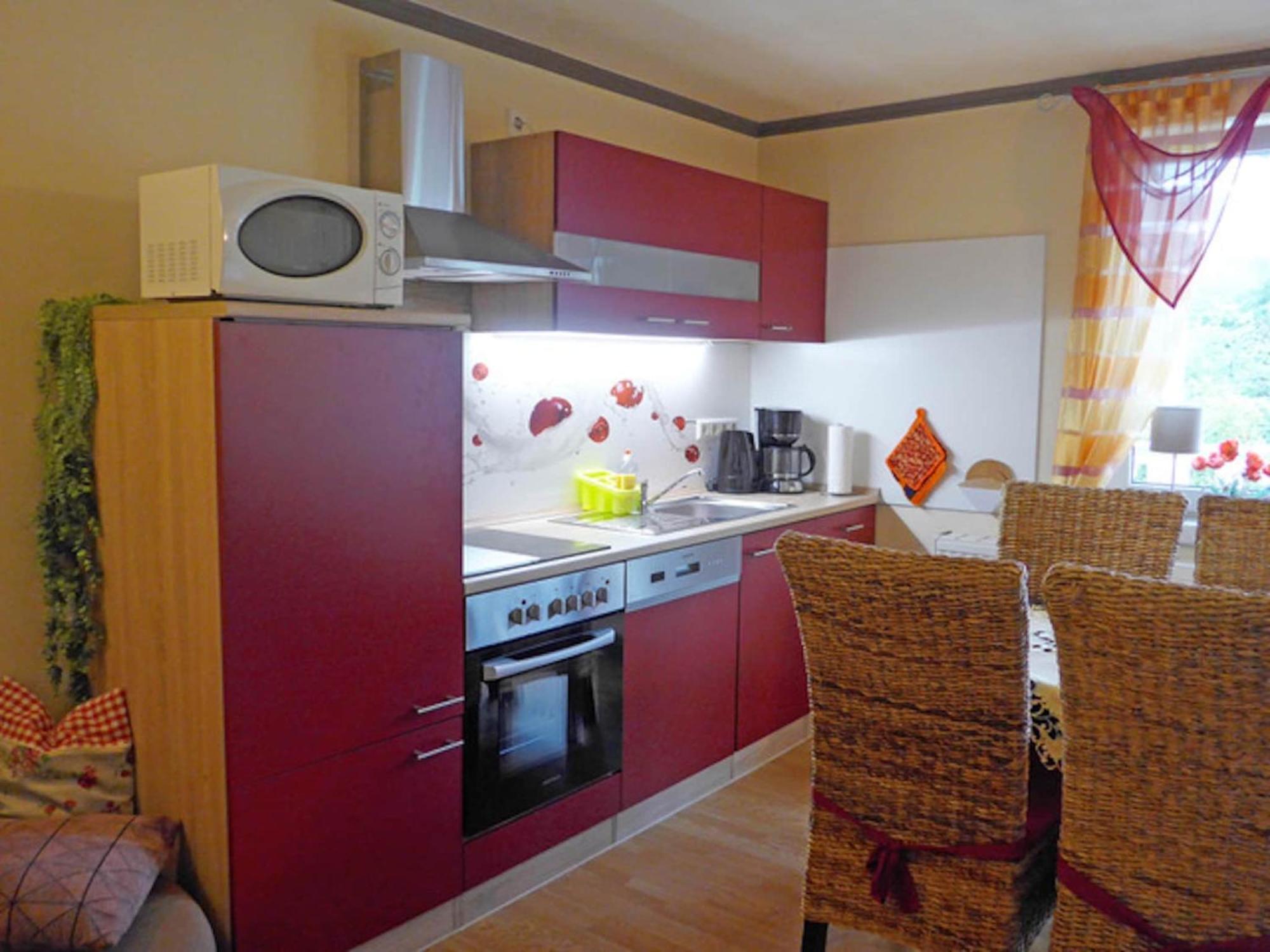 Roomy Apartment In Lichtenhain With Pond Kültér fotó