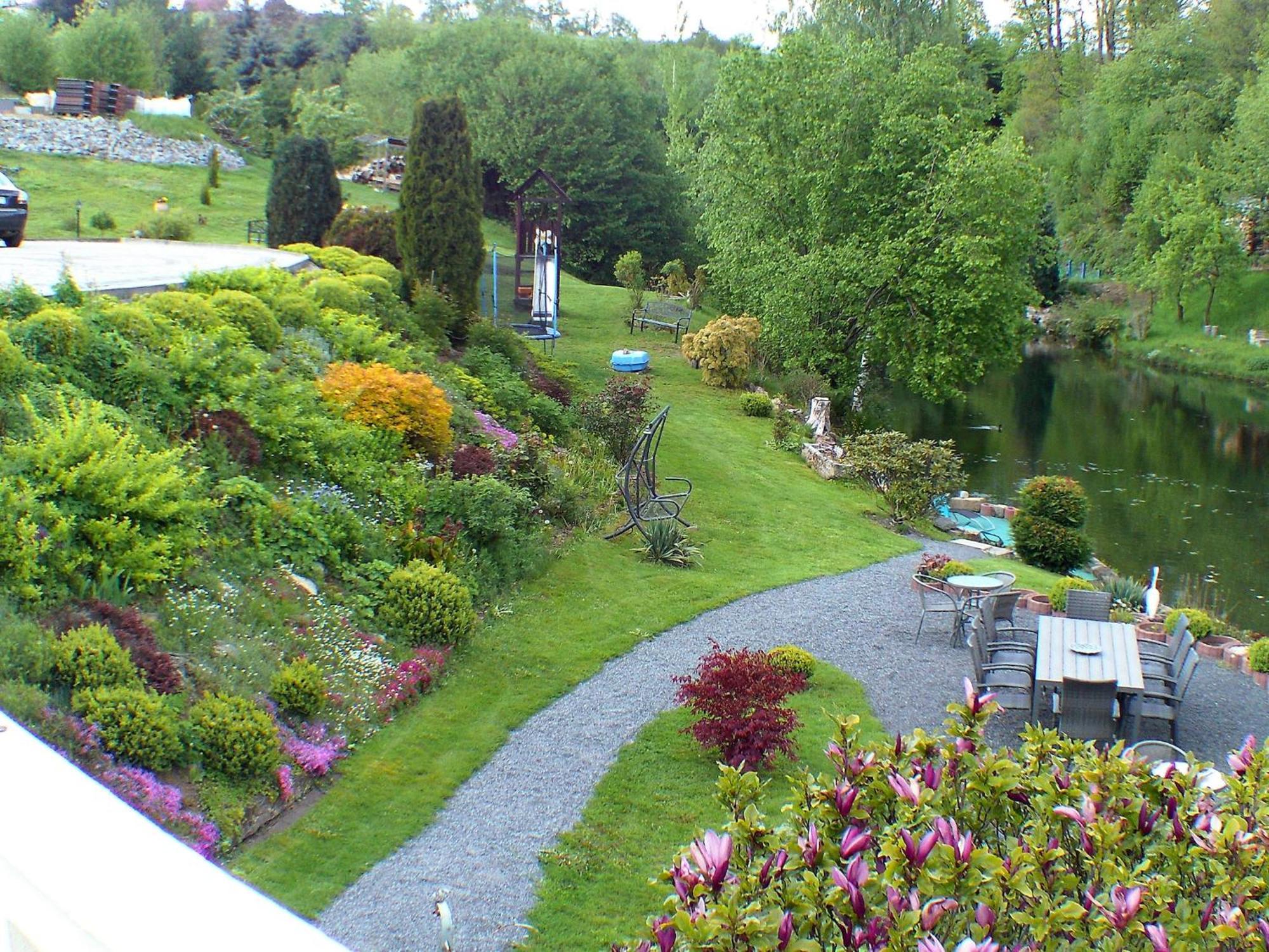 Roomy Apartment In Lichtenhain With Pond Kültér fotó